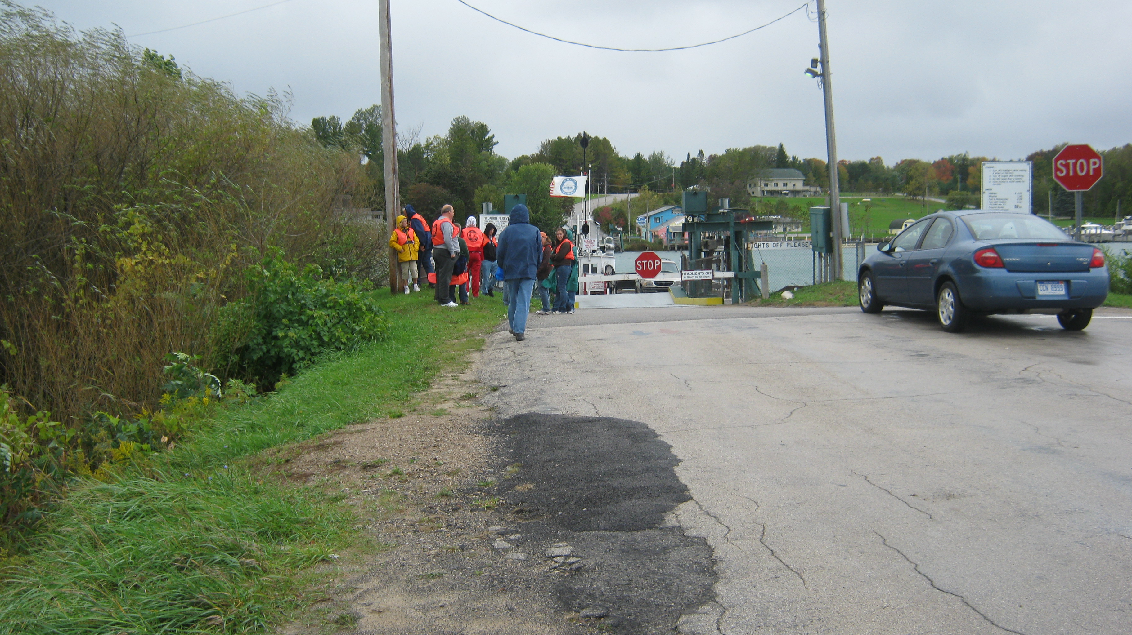 Waiting for the ferry
